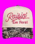 Raisin Em Feral Embroidered Cap