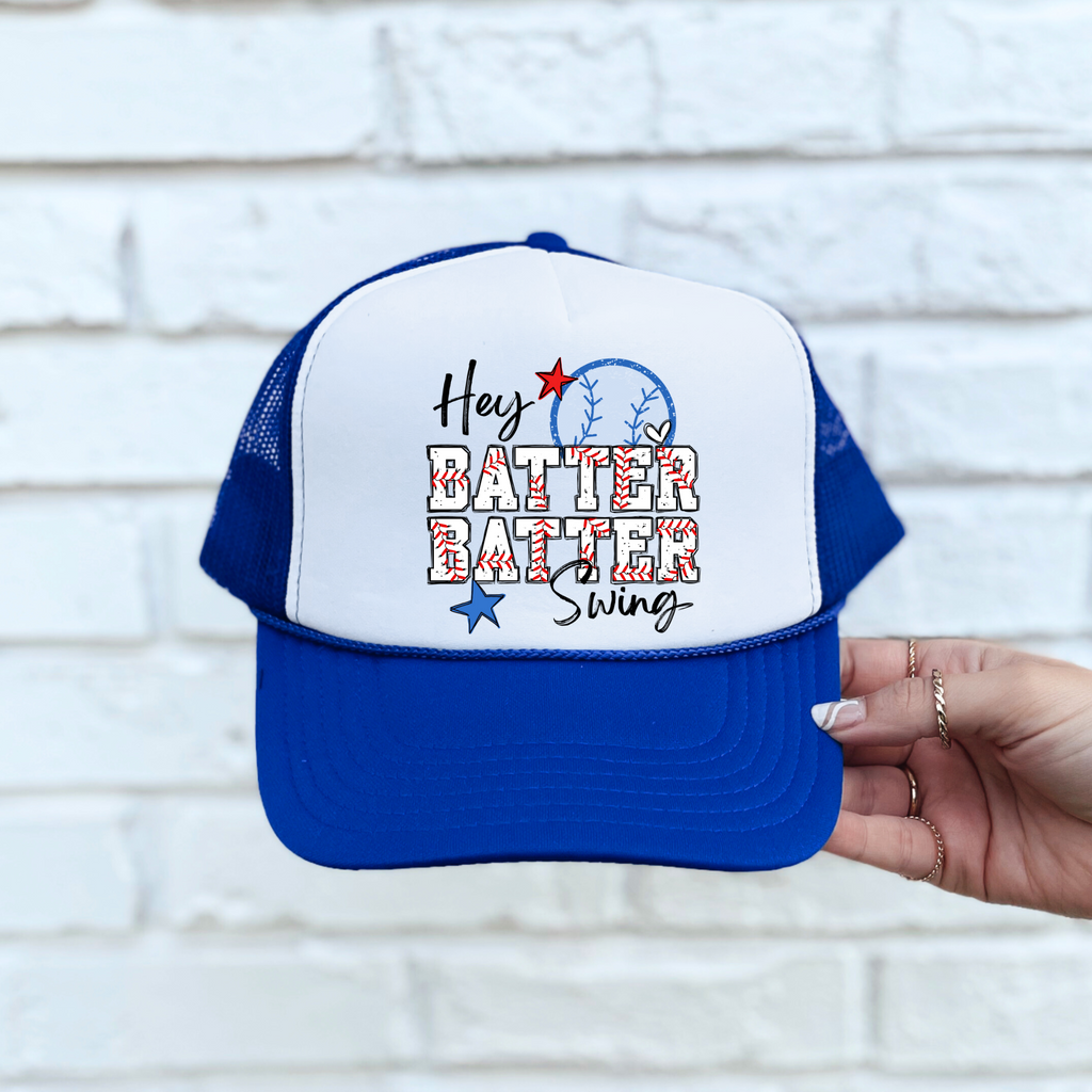 Wholesale Hey batter batter Trucker Hat - 