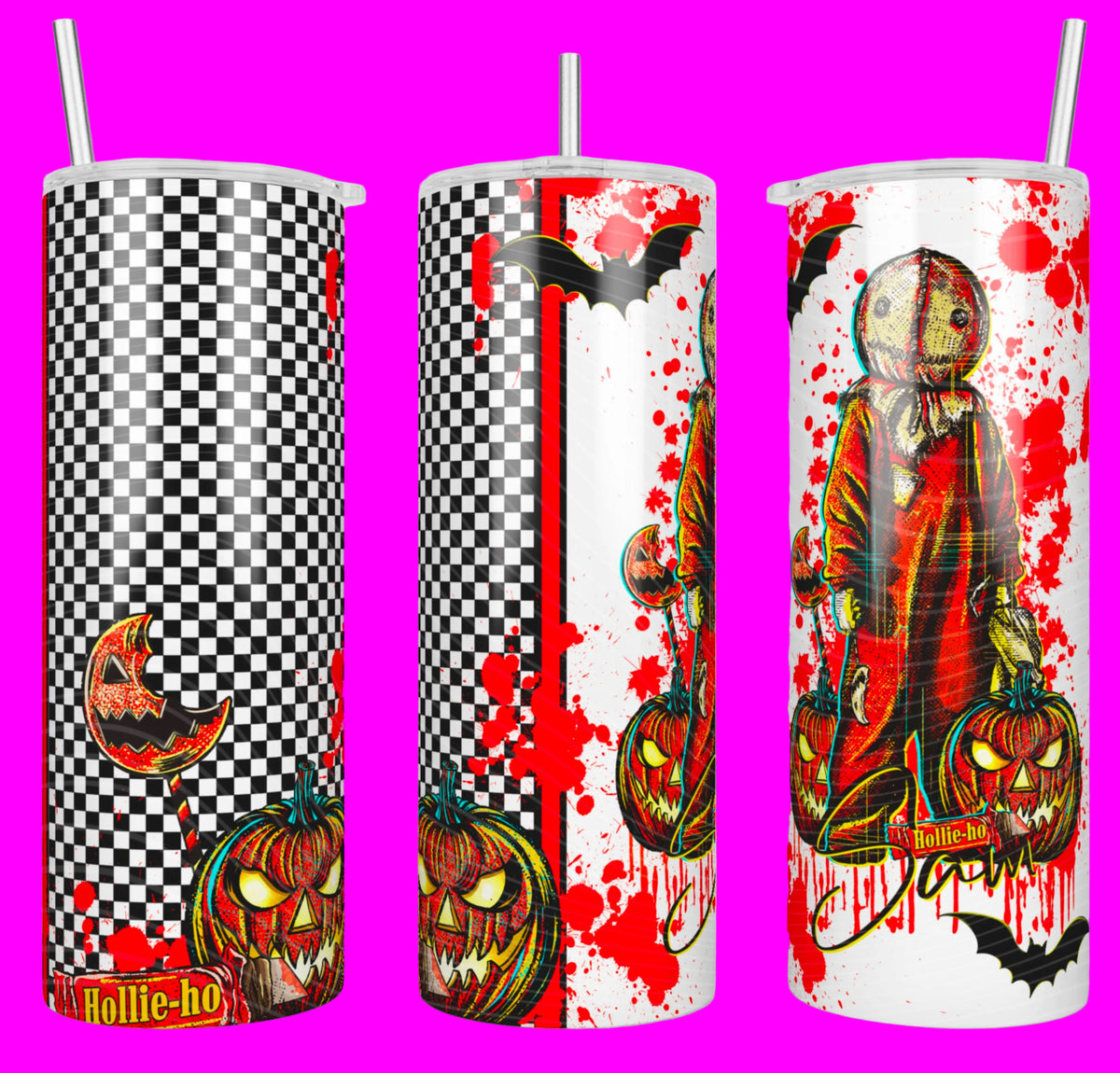 Sam Slice and Dice 20 oz Skinny Tumbler