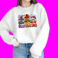 Wholesale Happy Hallothanksmas Gnomes Sweatshirt - White Sweatshirt