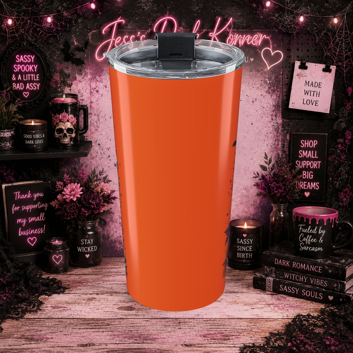 Gothic Mom Tumbler 20oz