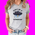 Wholesale Don't be a Thunder Graphic Tee - Grey Tee
