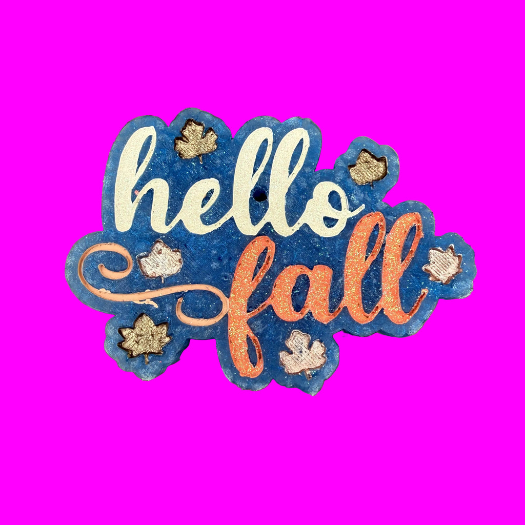 Fall “Hello Fall” Car Freshie