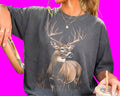 Vintage Deer Hunting Comfort Colors Graphic Tee