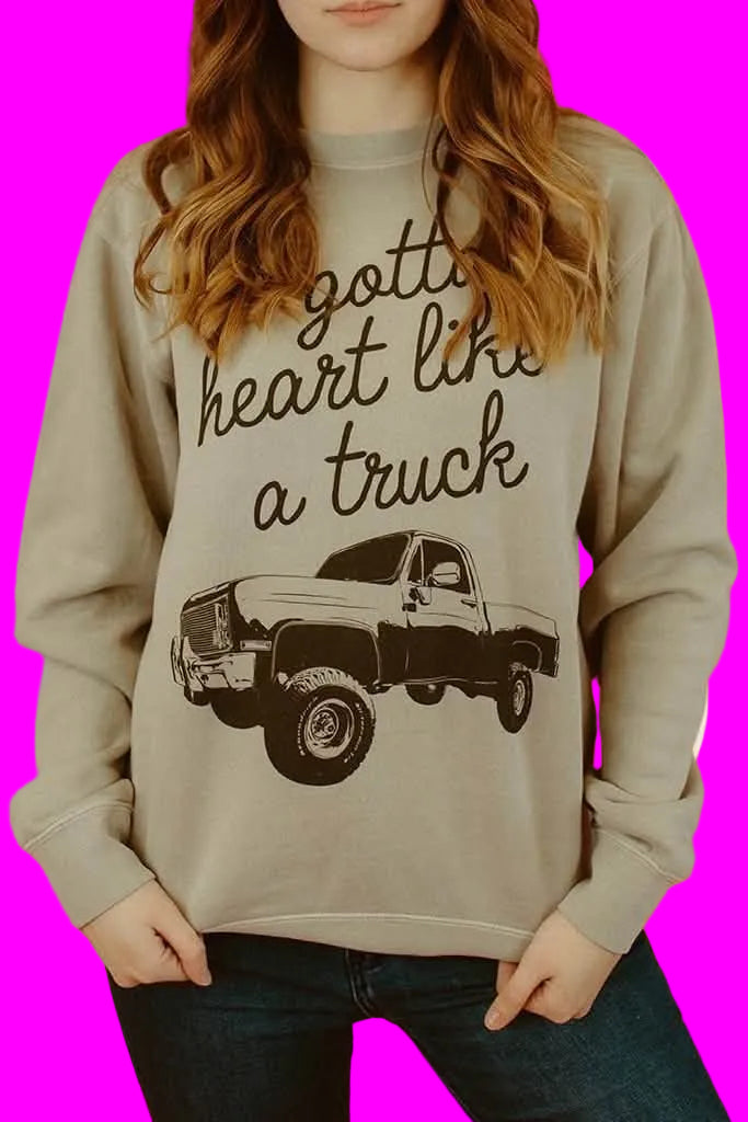 Heart Like a Truck Sweatshirt