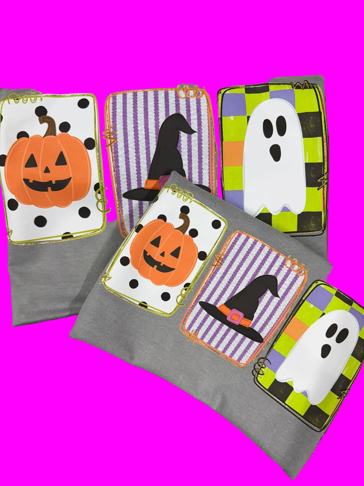 Framed Halloween Trio Comfort Colors Graphic Tee