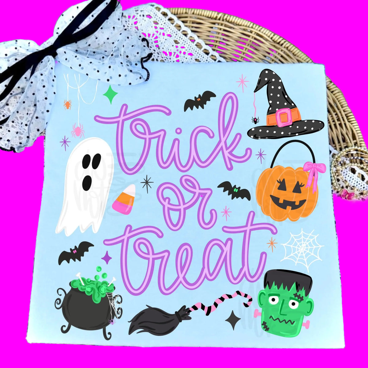 Trick or Treat Comfort Colors Graphic Tee