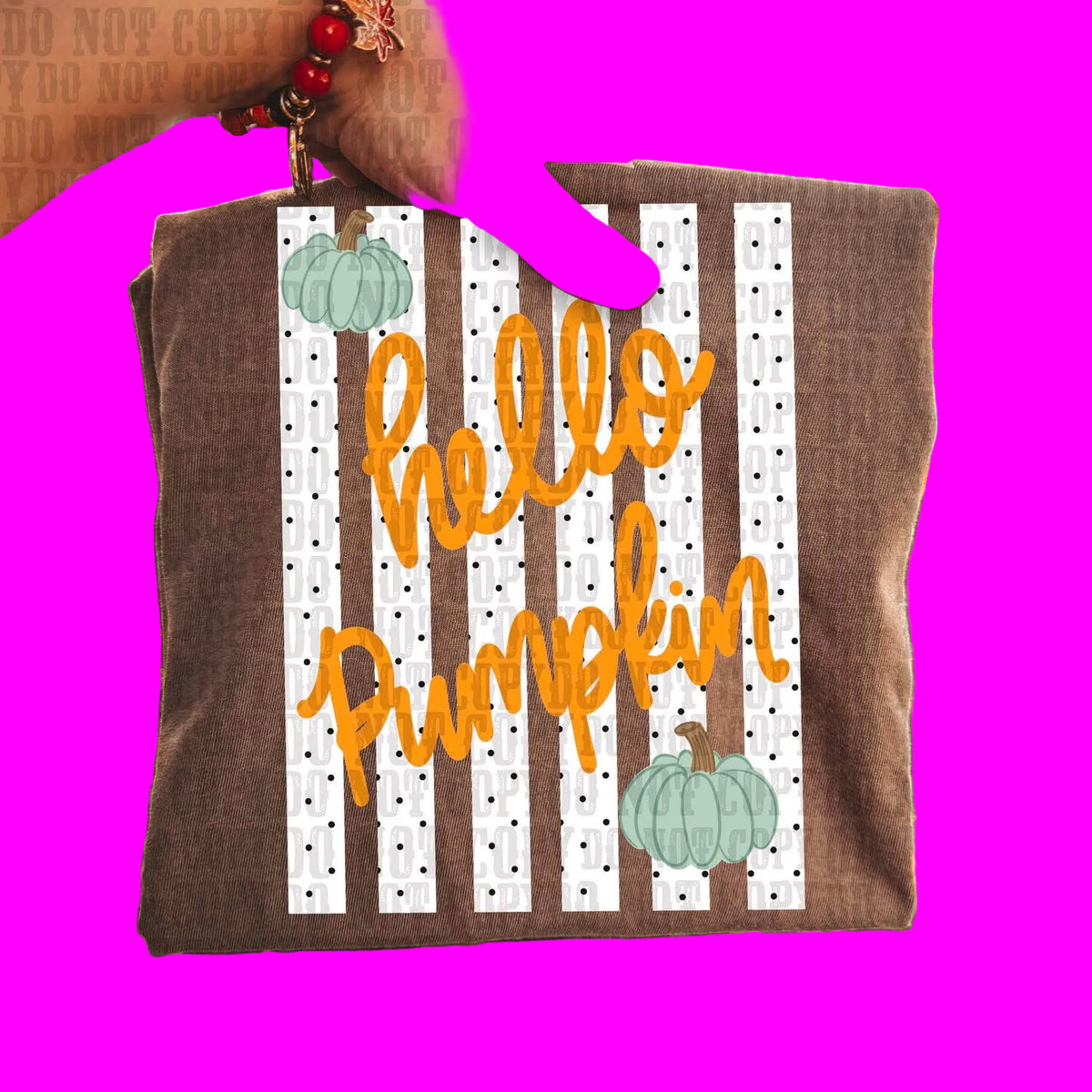 Hello Pumpkin Comfort Colors Graphic Tee