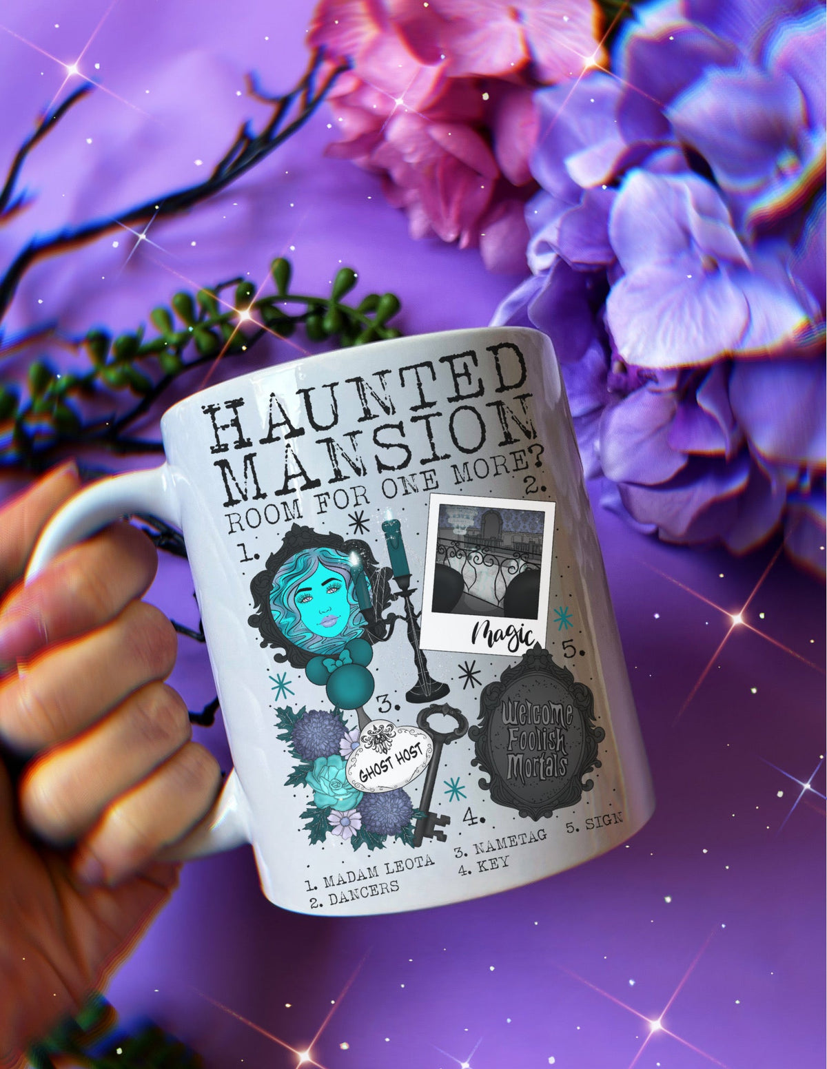Haunted Mansi0n Mug 12oz