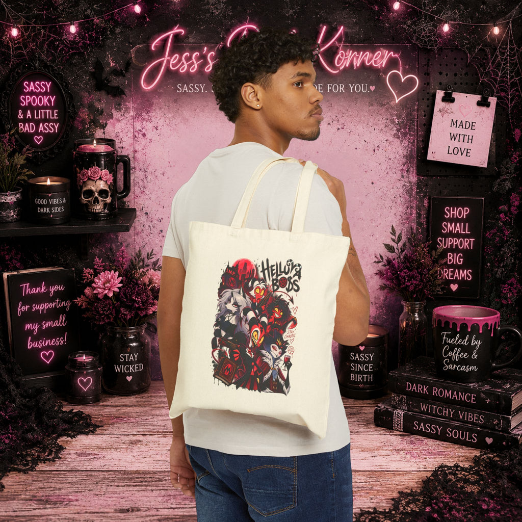 Helluva Boss Tote Bag