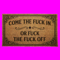 Come the F--k In Door Mat