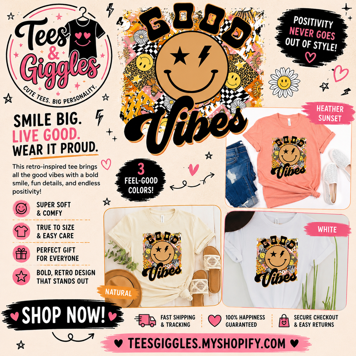 Good Vibes Graphic Tee