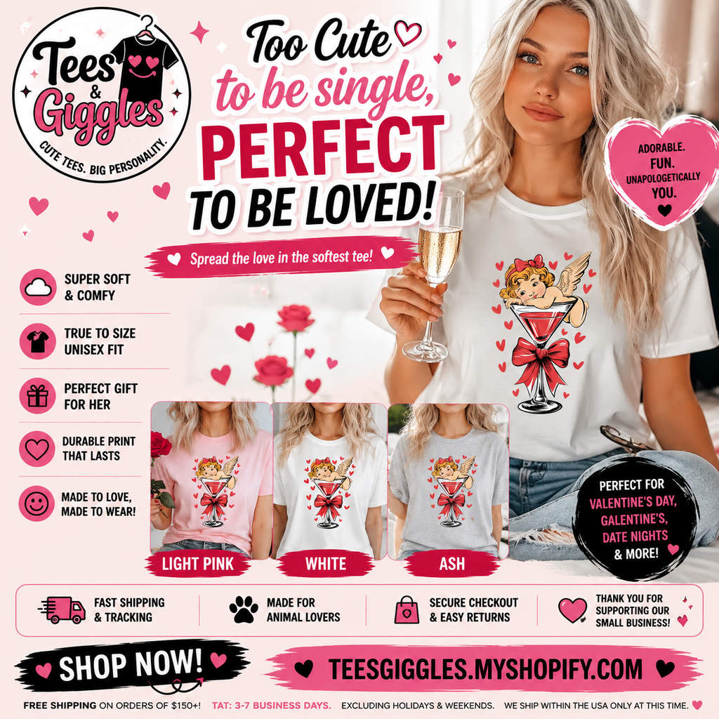 Retro Cupid Graphic Tee