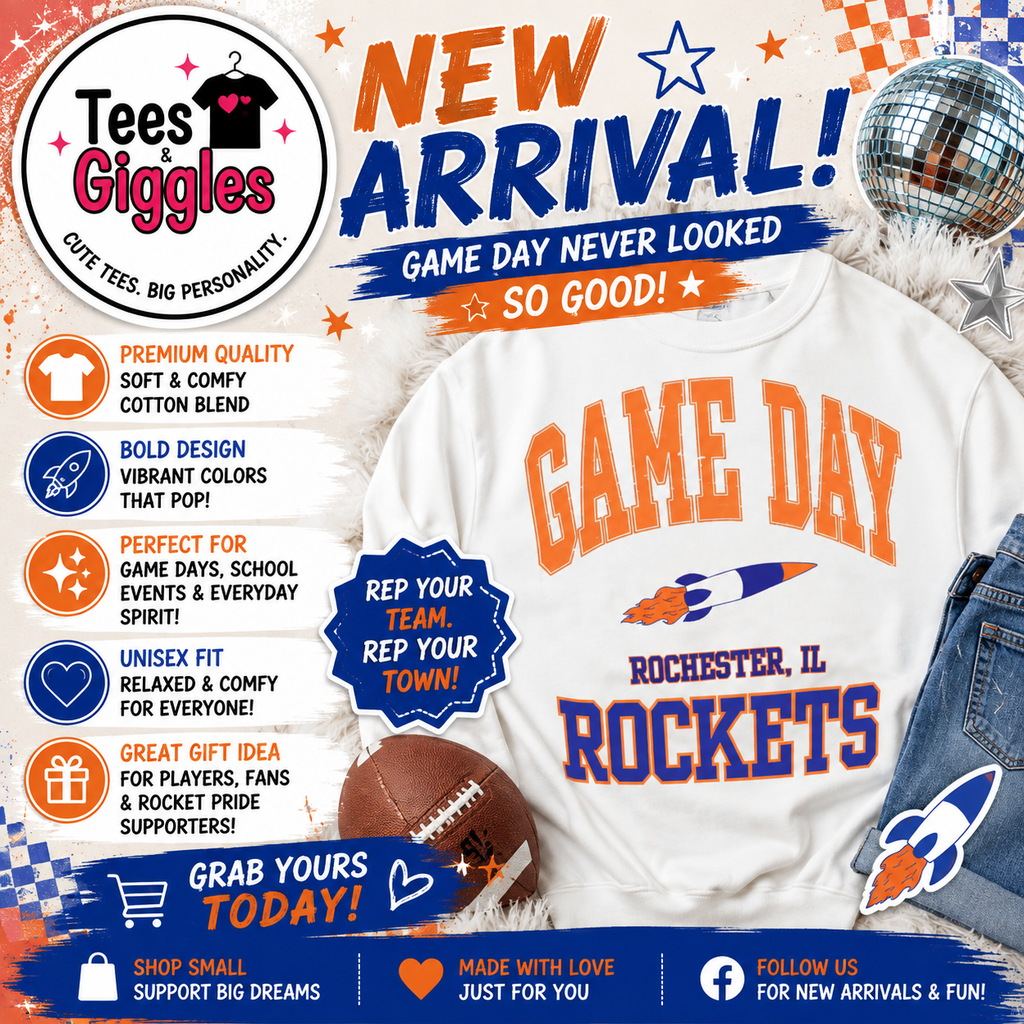 Game Day Rochester, IL Sweatshirt