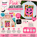 Pink JackOLantern’ Halloween Comfort Colors Graphic Tee