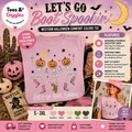 Let’s Go Boot Spookin’ Western Halloween Comfort Colors Graphic Tee