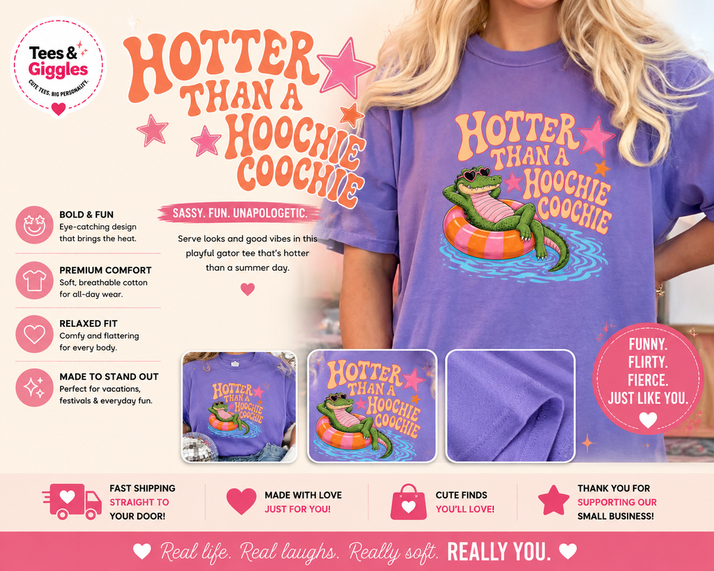 Gator Hoochie Coochie Graphic Tee