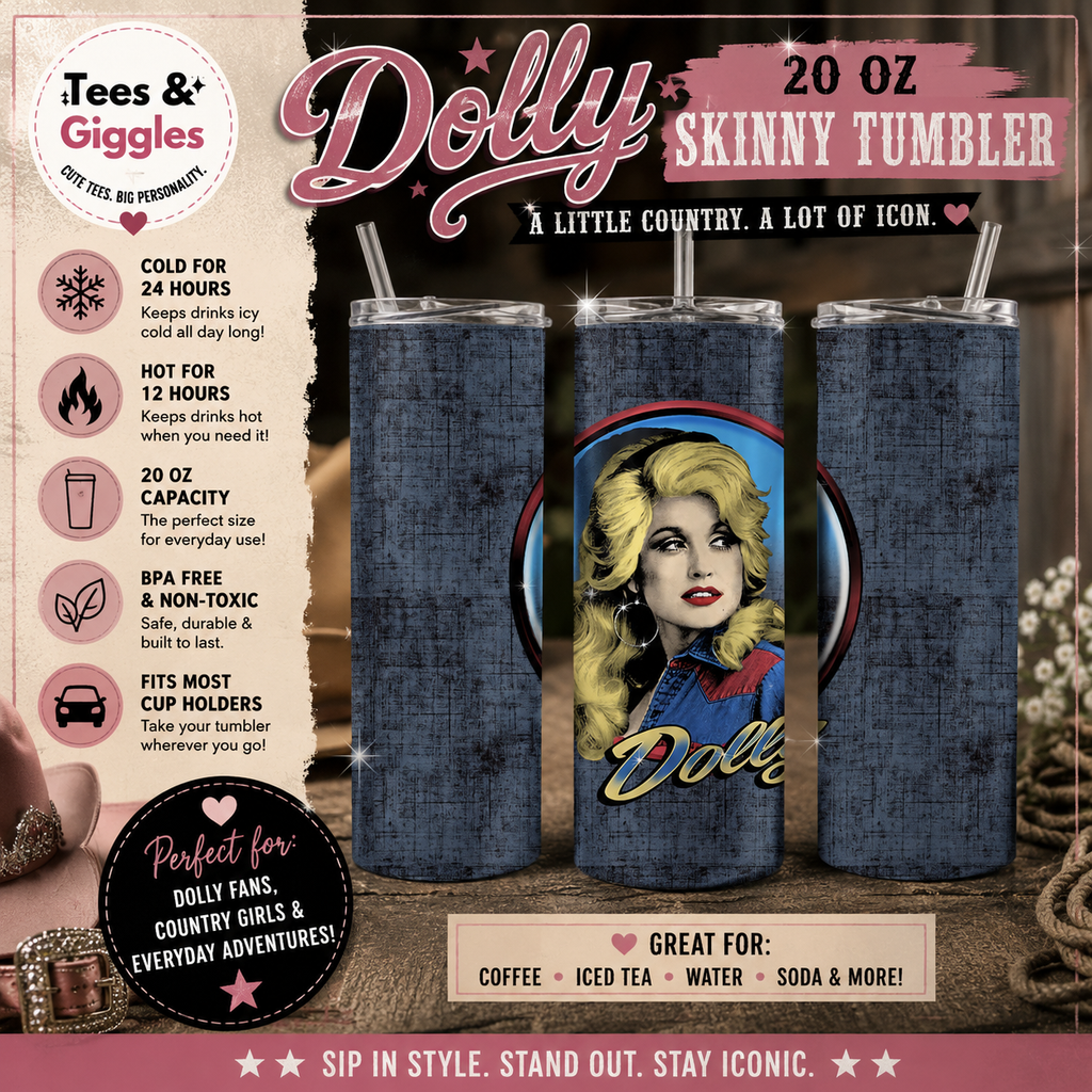 Dolly 20 oz Skinny Tumbler