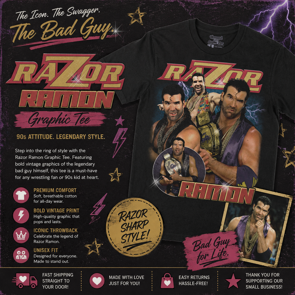 Razor Ramon Graphic Tee