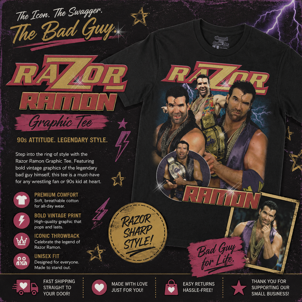 Razor Ramon Graphic Tee