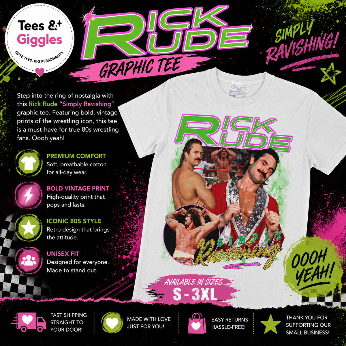Rick Rude Graphic Tee