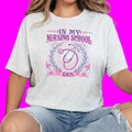 Wholesale Nursing School Era Graphic Tee - Ash Tee