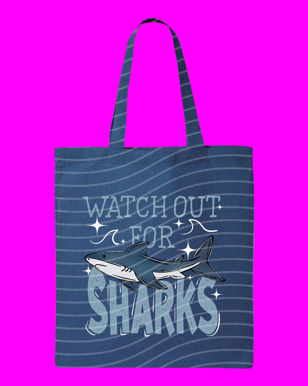 Watch Out for Sharks Tote