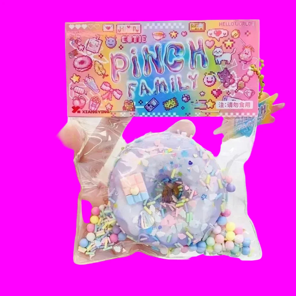 Kawaii Squishy Food Toys | Stress Relief Fidget Donuts Waffle Cake