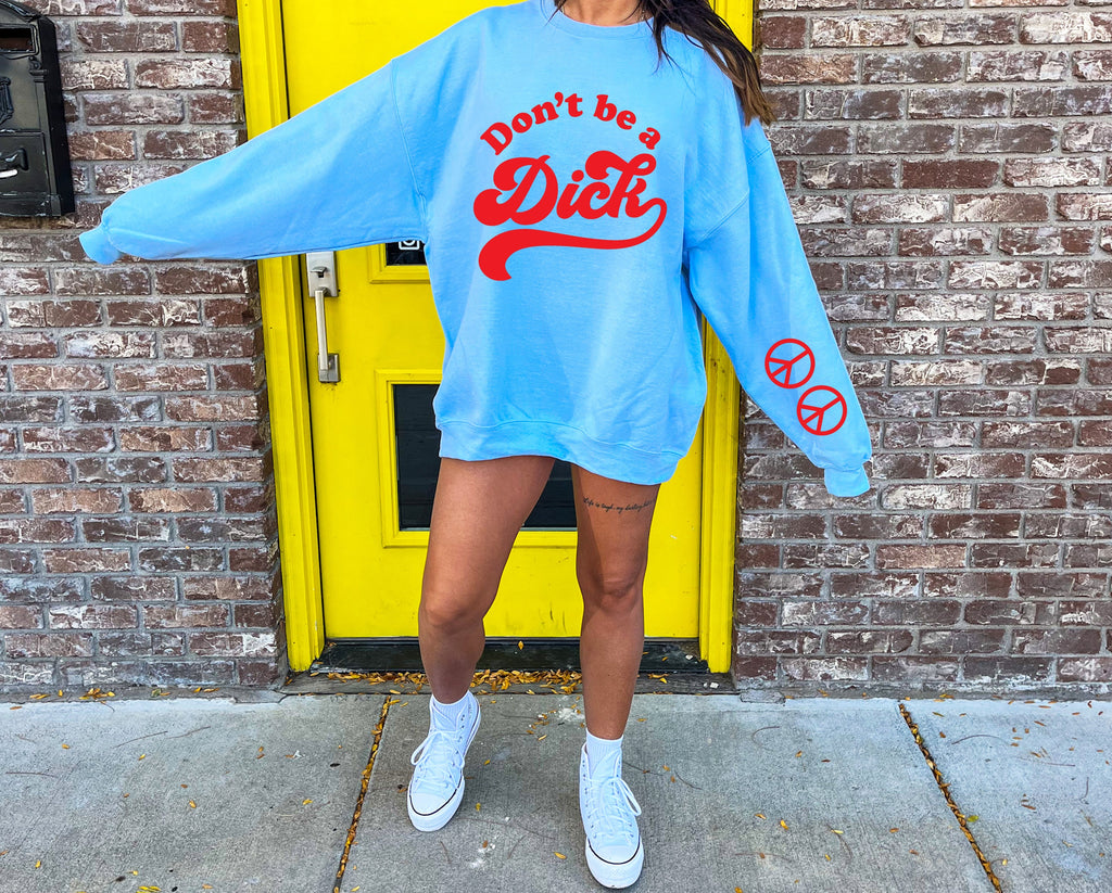 Wholesale Dick - Light Blue Sweatshirt