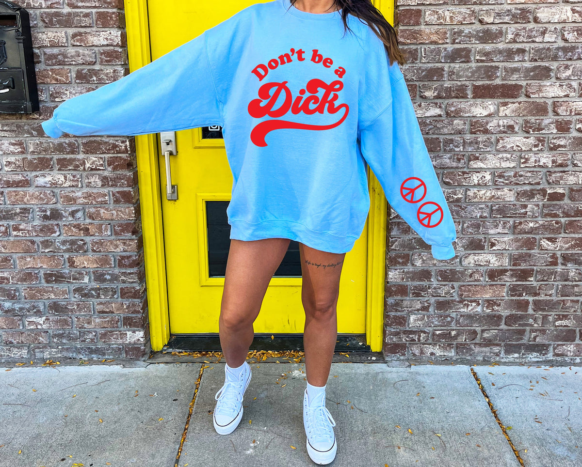 Wholesale Dick - Light Blue Sweatshirt