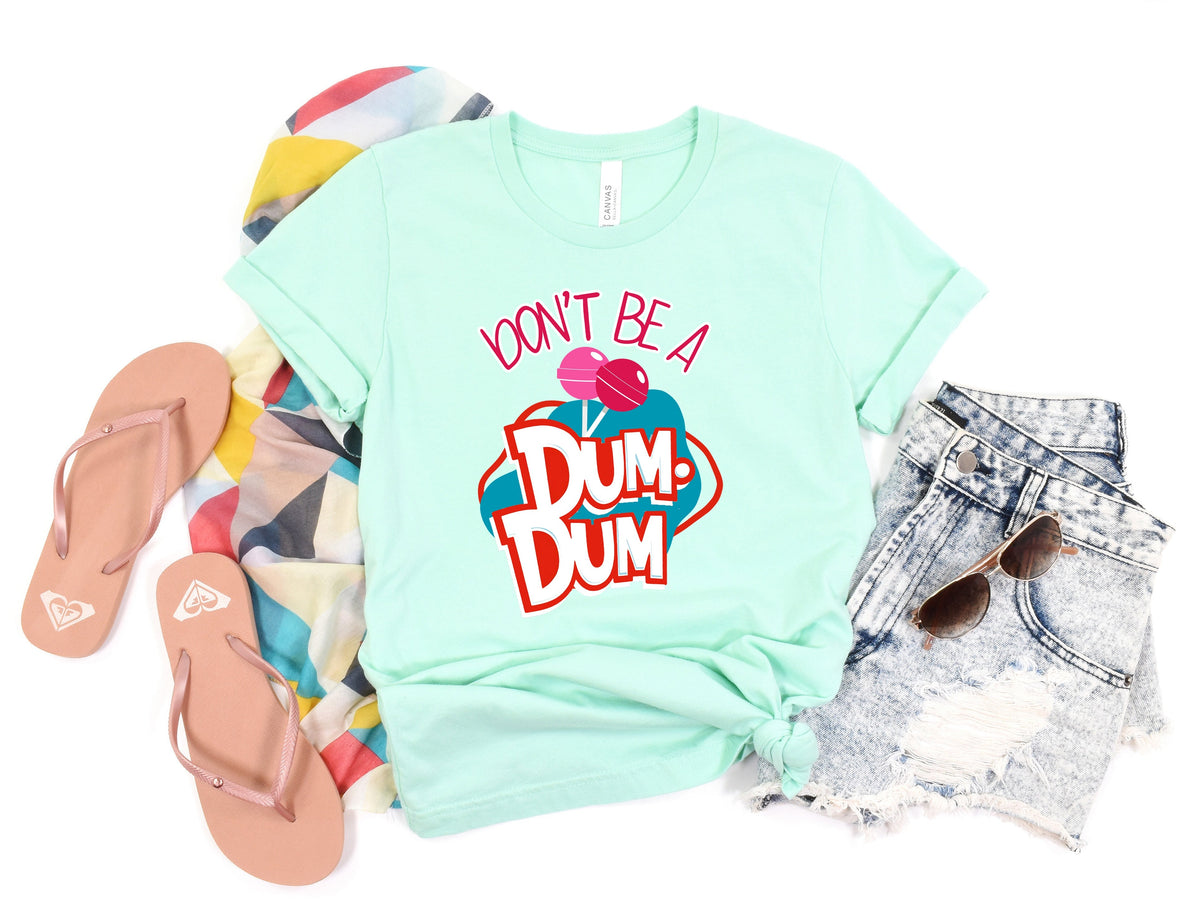 Wholesale Don't Be a Dum Dum Graphic Tee - French Vanilla