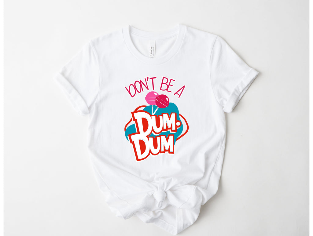 Wholesale Don't Be a Dum Dum Graphic Tee - Mint