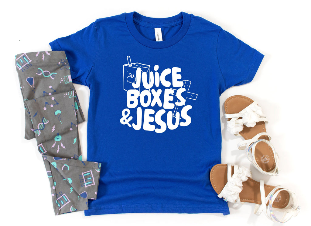Wholesale Juice Boxes & Jesus Graphic Tee - Kelly Green
