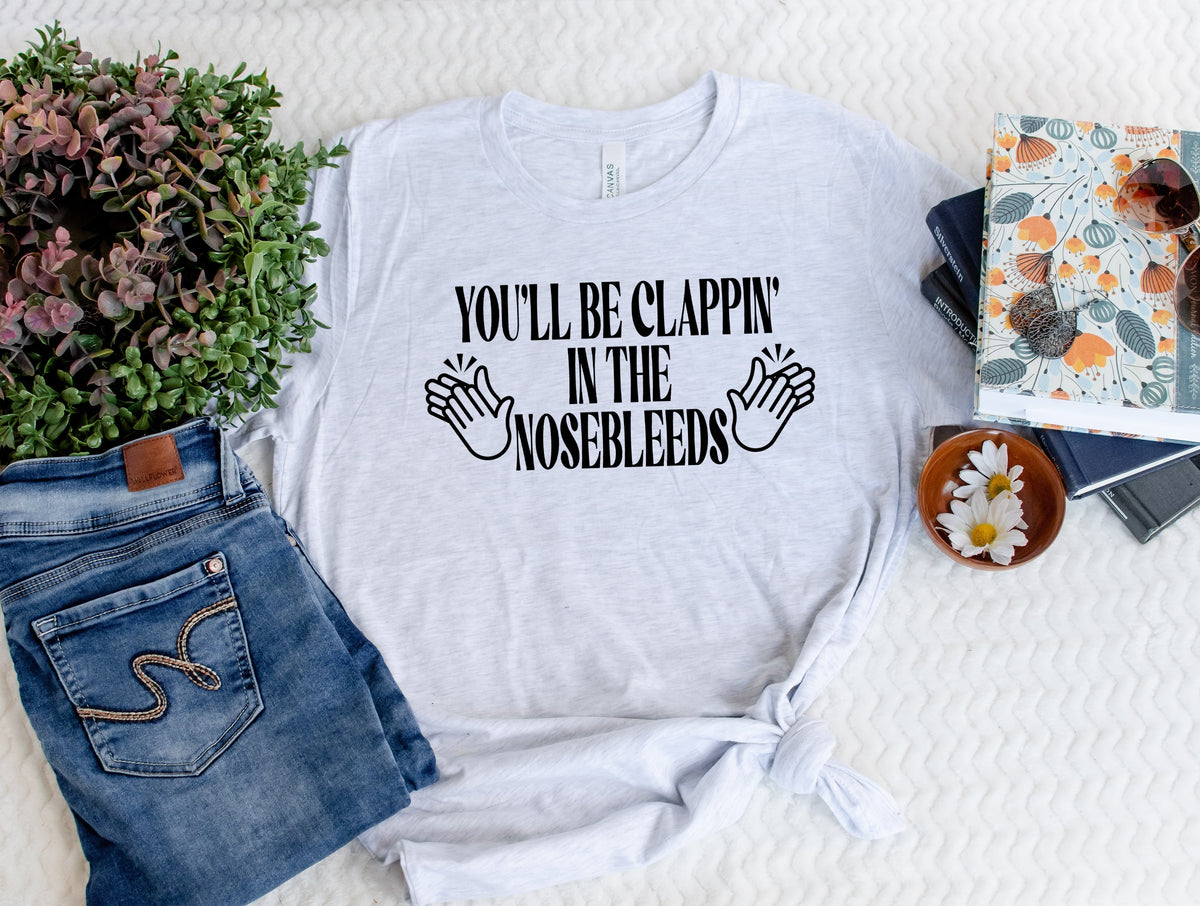 Wholesale Nosebleeds Graphic Tee - White Tee