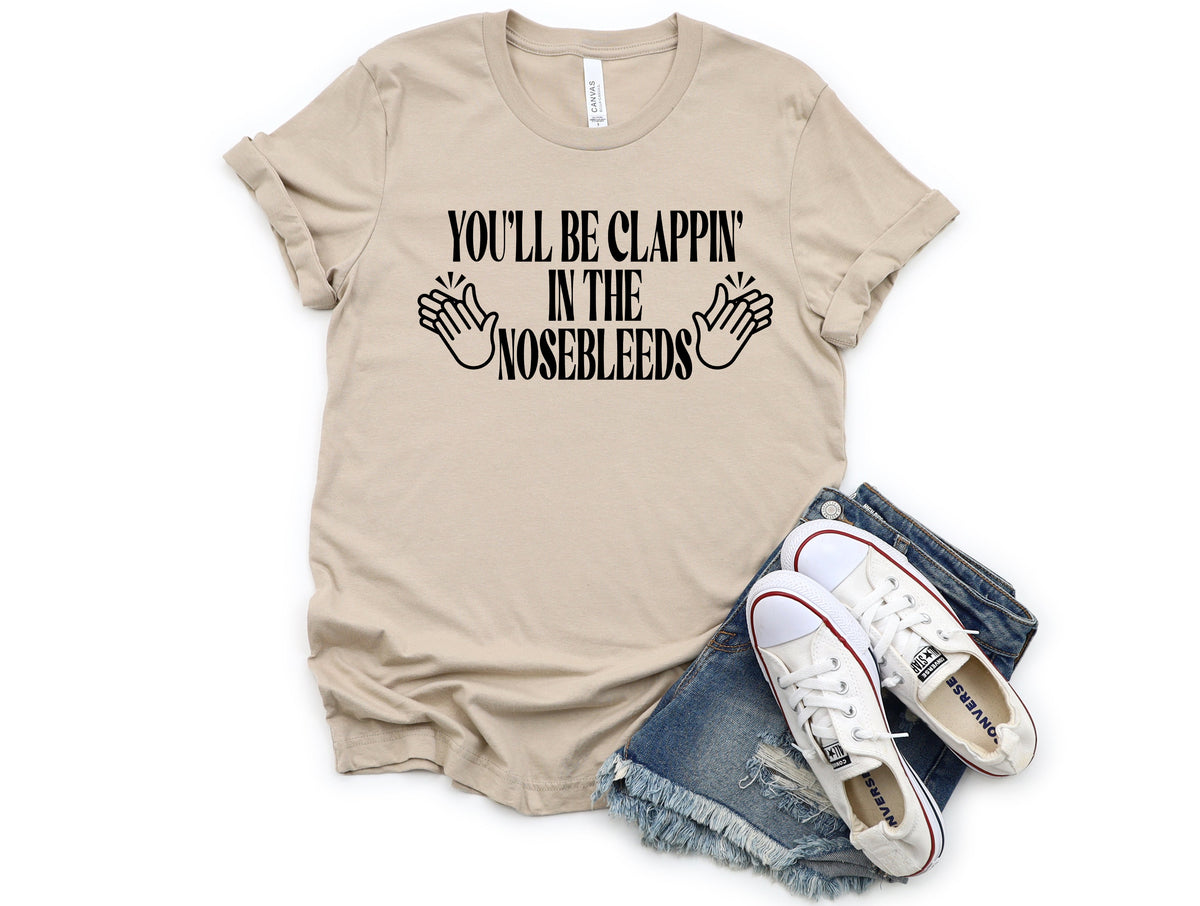 Wholesale Nosebleeds Graphic Tee - Ash Tee