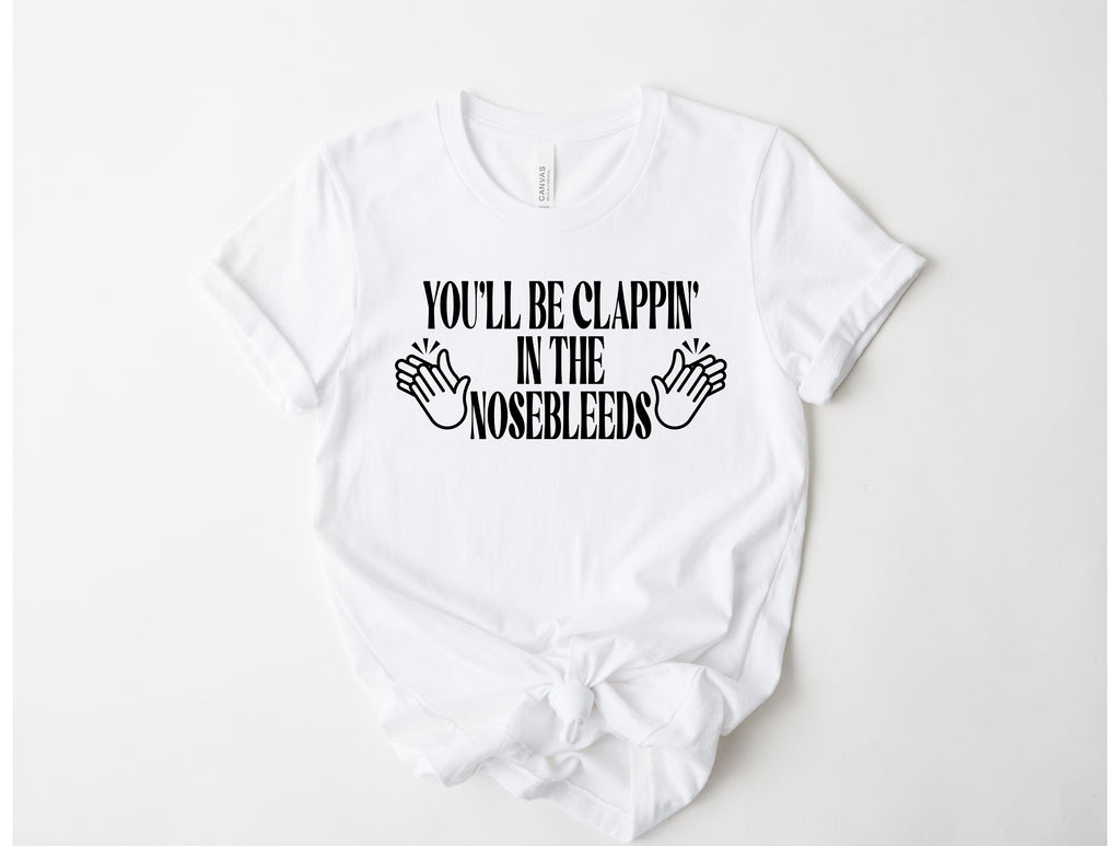 Wholesale Nosebleeds Graphic Tee - Tan Tee