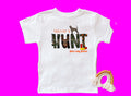 Wholesale Teach a Boy to Hunt Graphic Tee - Bella White